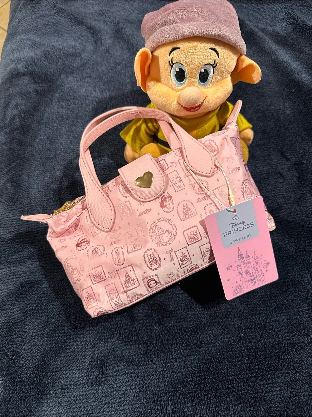 NWT Disney Princess Pink Mini Pouchette Crossbody - Primark - Picture 4 of 13